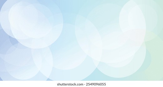 minimalist abstract background.soft color.green and purple gradations.circle effect style .geometric.memphis .eps 10