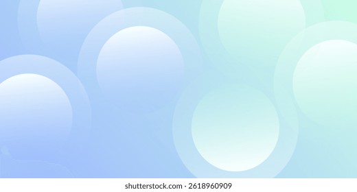 minimalist abstract background.soft color.green and purple gradations.circle effect style .geometric.memphis