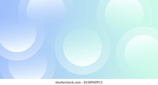 minimalist abstract background.soft color.green and purple gradations.circle effect style .geometric.memphis