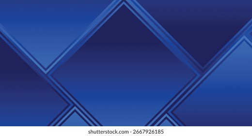 Fondo azul abstracto minimalista. Fondo de triángulo geométrico. Ilustración vectorial