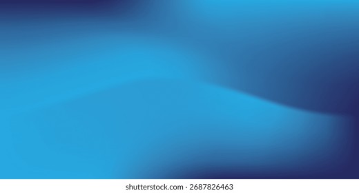 Minimalista Abstractas azul gradiente habitación de estudio, patrón de fondo abstracto, paredes y piso reflejan luces de neón. arte