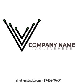 Minimalist abstract colorful vector logo with simple shapes, can be used for logos, mascots and other commercial needs