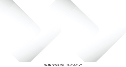 Diseño abstracto minimalista con Formas diagonales suaves, Gradientes suaves y una paleta moderna de blanco y gris. Ideal para tecnología, negocios y marca. gradiente, moderno, mínimo y blanco destacado.