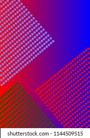 The minimalist abstract design template. Background of the future geometric gradient Vector template for banners, banners, presentations and reports. Can be used both printed and web site.impossible.s