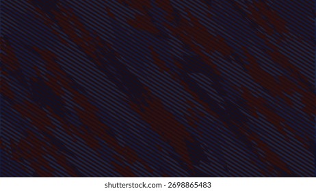 Minimalist Abstract Diagonal Line Pattern with Deep Red and Dark Blue Gradient Texture for Modern Background, Sports Jersey, and Athletic Apparel Design