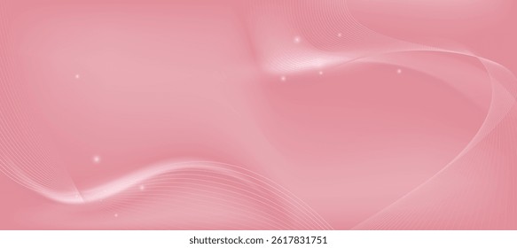 Minimalist abstract fluid pastel color background ,pink with light white liquid gradient background for presentation branding or advertising design