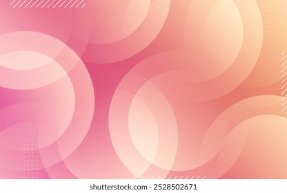 Marco abstracto minimalista, estilo del efecto del círculo, fondo moderno, colorido, EPS 10