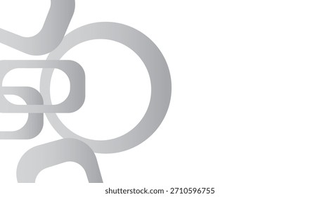 Fondo geométrico Abstractas minimalista con Formas de degradado gris