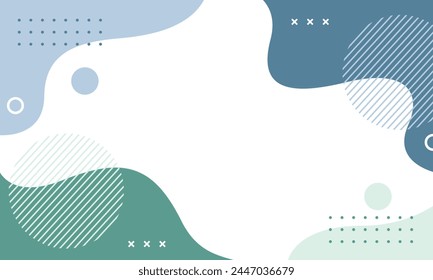 Minimalistischer abstrakter geometrischer Hintergrund. Vektorillustration-Hintergrund in Pastellfarbe. Geeignet für Vorlagen-Designs, Banner, Cover, Poster, Karten und andere