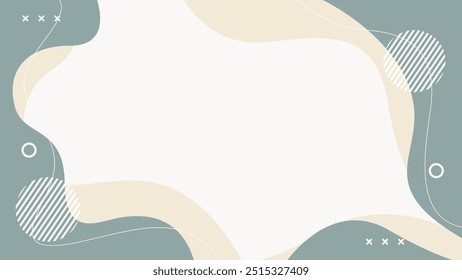 Minimalist abstract geometric background. Vector illustration backdrop in pastel color. Suitable for template designs, banners, covers, posters, cards, and others