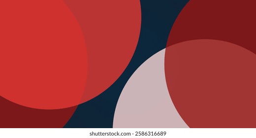 Minimalist abstract geometric design with bold red and black colors. A modern, dynamic composition with layers of curved shapes and strong contrasts, ideal for backgrounds, branding, and digital art.