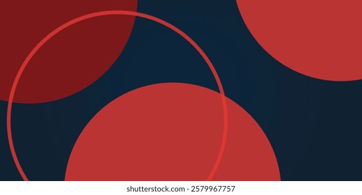 Minimalist abstract geometric design colored in bold dark shades of red. A modern, dynamic composition with curved shapes and strong contrasts, ideal for backgrounds, branding, and digital art.