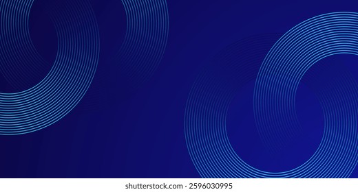 Minimalist Abstract Geometric Line Art Background – Modern Black and White Overlapping Circular Pattern for Futuristic, Technology, and Digital Concepts

