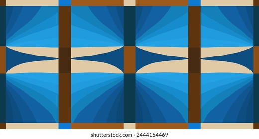 Minimalist abstract geometric shapes pattern. Beautiful unique contemporary print. Fashionable template for design.