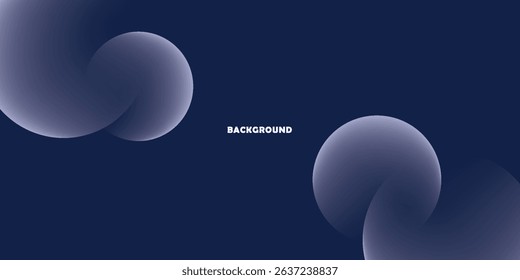Minimalist abstract geometry on gradient white with flat blue Background for landing page. minimalism, business. vector