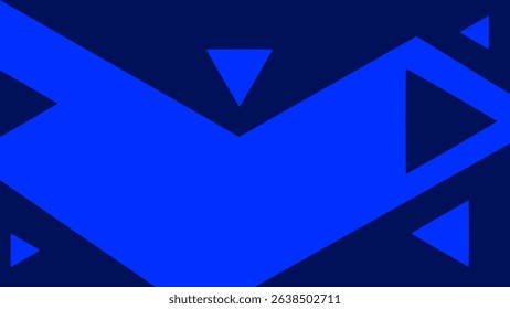 Minimalist Abstract Geometry with Vibrant Tones