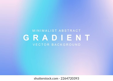 Minimalist abstract gradient vector background