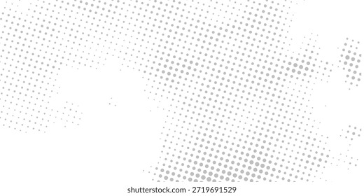 Fondo de punto de semitono abstracto minimalista con textura de gradiente suave, ideal para materiales de diseño profesional.