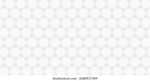 Fondo 3D de baldosas hexagonales Abstractas minimalistas