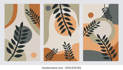 minimalist abstract illustration for wall decoration