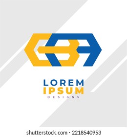 Minimalist Abstract Initial letter BA logo. This logo incorporate with abstract letter in the creative way. It will be suitable for which company or brand name start those initial.