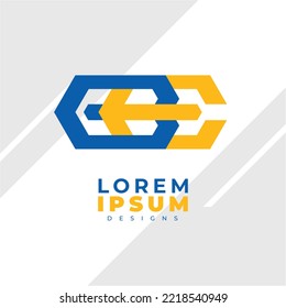 Minimalist Abstract Initial letter BE logo. This logo incorporate with abstract letter in the creative way. It will be suitable for which company or brand name start those initial.