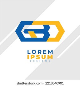 Minimalist Abstract Initial letter BJ logo. This logo incorporate with abstract letter in the creative way. It will be suitable for which company or brand name start those initial.