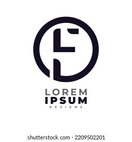 Minimalist Abstract Initial letter F logo. This logo incorporate with abstract letter in the creative way.It will be suitable for which company or brand name start those initial.