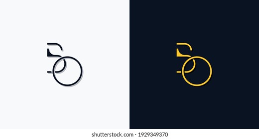 Minimalist abstract initial letters BO logo. This logo incorporate with abstract typeface in the creative way.It will be suitable for which company or brand name start those initial.