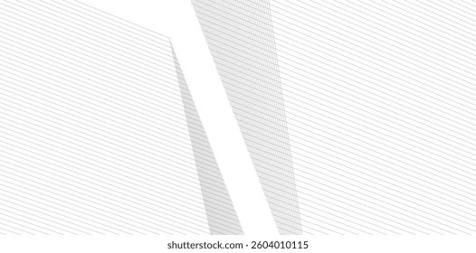 Minimalist Abstract Line Art - Geometric Architecture and Futuristic Design - Vector Illustration