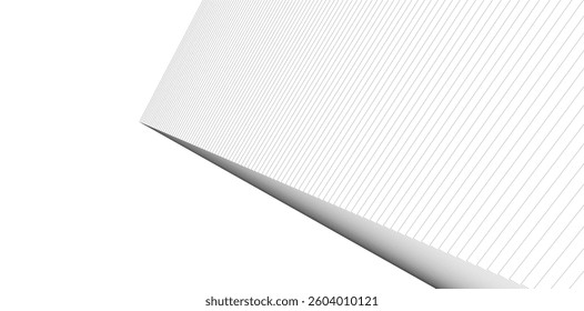 Minimalist Abstract Line Art - Geometric Architecture and Futuristic Design - Vector Illustration