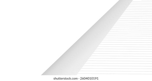 Minimalist Abstract Line Art - Geometric Architecture and Futuristic Design - Vector Illustration