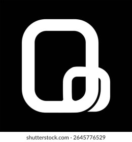 Minimalist abstract logo design featuring geometric shapes and clean lines. Modern vector emblem ideal for branding, business identity, technology, startup, or creative industries.