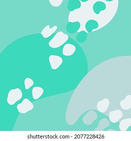 Minimalist abstract nature art shapes collection. Pastel color doodle bundle for fashion design, summer season or natural concept. Modern hand drawn plant leaf and tropical shape decoration set.