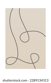 Minimalist Abstract Neutral Wall Art Decoration. Printable Minimalist Wall Decor