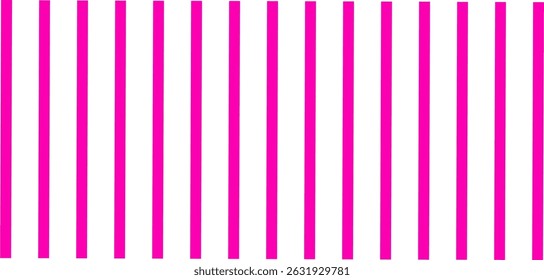 A minimalist abstract pattern featuring evenly spaced vertical pink stripes on a clean white background. Ideal for backgrounds, textures, modern designs, and creative digital artwork projects.