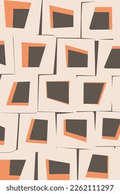 minimalist abstract pattern vector graphic 