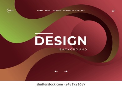 Minimalist Abstract Red Background Graphic for Trendy Web Design Projects