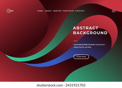 Minimalist Abstract Red Background Graphic for Trendy Web Design Projects