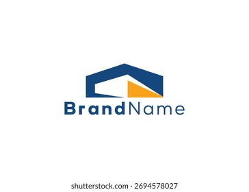 Minimalistische abstrakte Speicher-Logo-Vorlage 