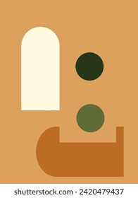 minimalist abstract vector geometry backgroud