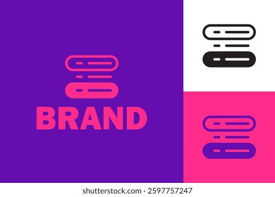 Minimalist Abstract Vector Logo Template