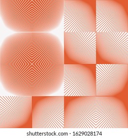 Minimalist abstract vector pattern design made with simple geometric linear graphics. Great for backgrounds and textures, web design, poster art, branding elements, textile and fabric prints.