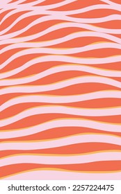 gráfico vectorial de onda abstracta minimalista 