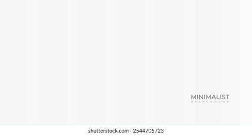 Fondo blanco abstracto minimalista con color degradado y decoración artística de forma dinámica