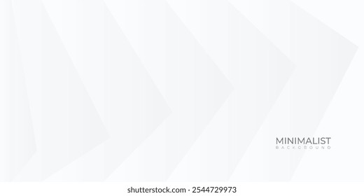 Minimalist abstract white background with gradient color and artistic dynamic shape decoration