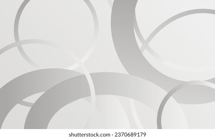 Minimalist Abstract white and gray gradient background with geometric modern design.