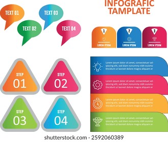 Minimalist Academic Research Infographic Template with Data Charts and Analytical Diagrams

