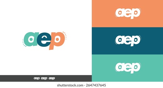 Diseño minimalista del logotipo de la aplicación con colores vibrantes y tipografía elegante