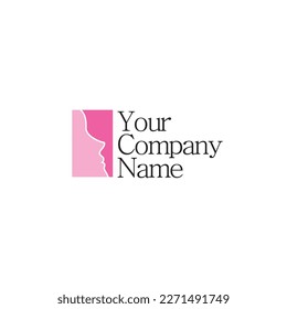 Minimalist Aesthetic logo for beauty and salon